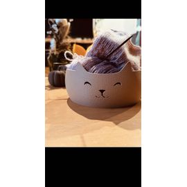 Bol Dérouleur De Laine Forme Chat 