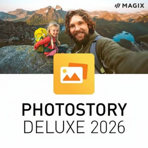Magix Photostory 2026 Deluxe - Licence Perpétuelle - Version Complète En Française - Pc/Windows