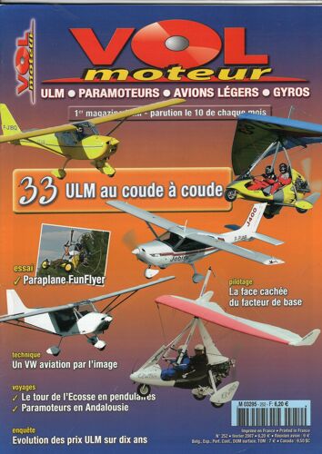 Vol Moteur 252 33 Ulm Au Coude À Coude