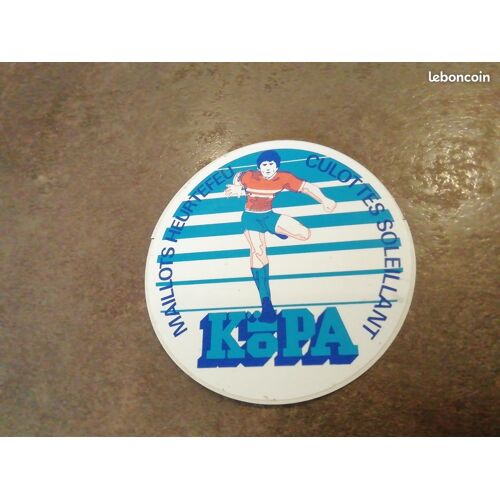 Retro Sticker Autocollant Kopa Années 70 80