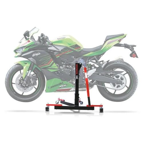 Bequille D'atelier Centrale Power Evo Pour Kawasaki Ninja Zx-4rr 24-25 Rouge