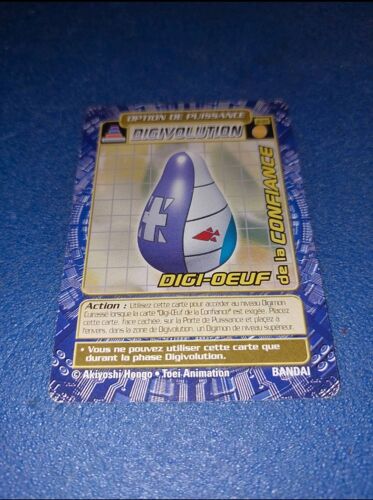 Digi ?uf De La Confiance Jd 184 Carte Card Digimon