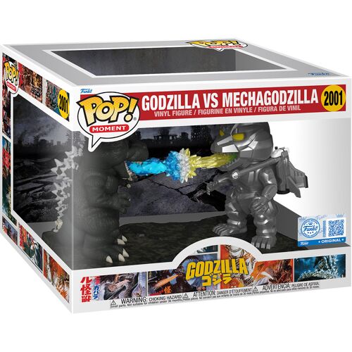 Figurine Funko Pop - Godzilla N°2001 - Godzilla Vs Mechagodzilla - Moment (91771)