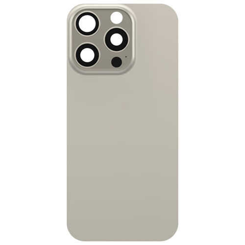 Cache Batterie De Remplacement Pour Iphone 16 Pro Avec Adhésif Intégré Gris Clair