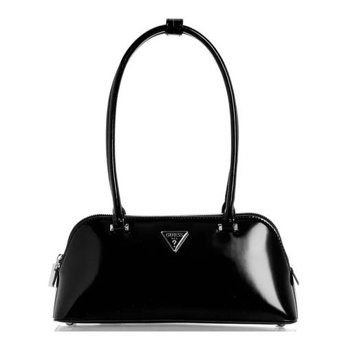 GUESS Sac à épaule noir pour femme - Arnela Shoulder Satchel Bag 312989