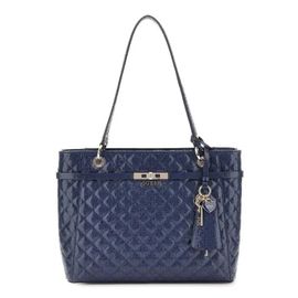 GUESS Sac à épaule bleu foncé pour femme - Idra Noel Tote Bag Midnight 325196