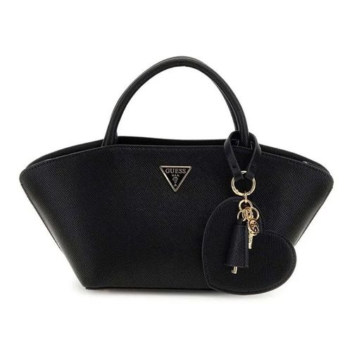 GUESS Sac à main noir pour femme - Bolena Mini Satchel Bag 324094