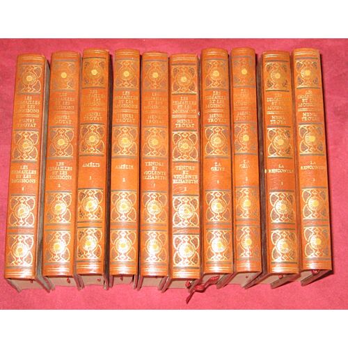 Les Semailles Et Les Moissons. Troyat. 5/5 En 10 Volumes. Famot. 1988.