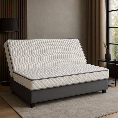 Matelas Clic Clac 140x200 - Hauteur 10 cm - Soutien Equilibre - Confort Optimal - Usage Quotidien - GOLD10