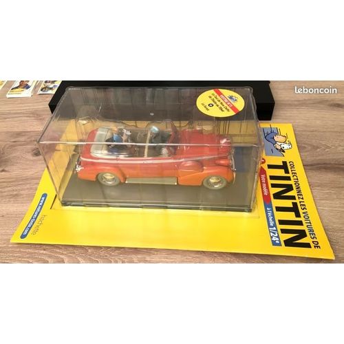 Collection Moulinsart Voitures Tintin 1/24 N°3 Le Taxi De New Delhi - Neuve