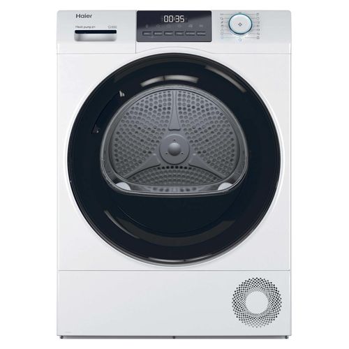 Haier HD80-E929E-S sèche-linge Pose libre chargement frontal 8 kg Blanc