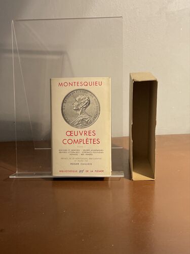 Montesquieu Oeuvres Complètes Tome 1