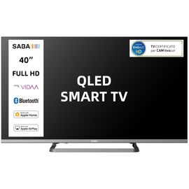 SABA SA40QM10VDA TV 40" Full HD Smart TV Wifi Gris 220 cd/m²