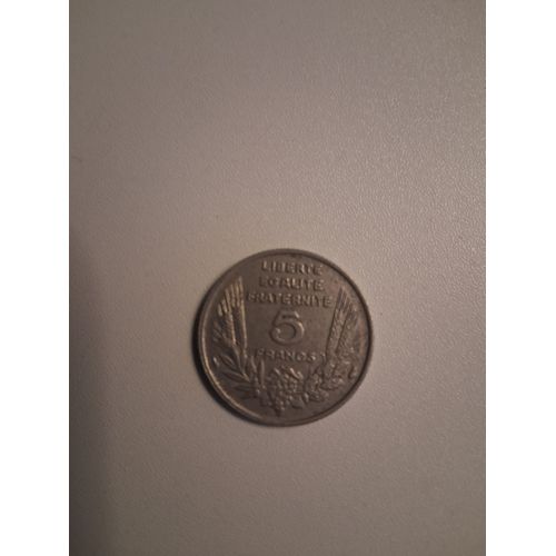 Pièce De 5 Franc "1933" France