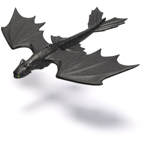 DreamWorks Dragons - Figurine Volante Krokmou 38 Cm - Figurine Articulée Krokmou Qui Vole Quand On La Lance - Cadeau Enfant - Jouet Enfant 4 Ans Et + Inspiré Du Film How To Train Your Dragon