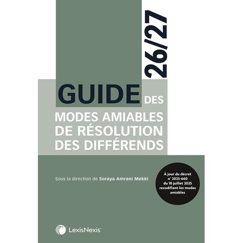 Guide Des Modes Amiables De Résolution Des Différends