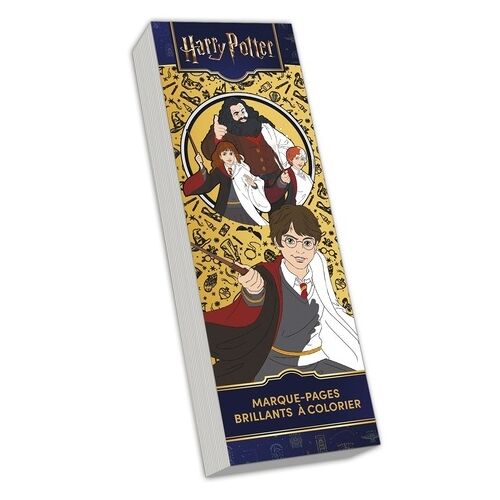 Marque-Pages Brillants À Colorier Harry Potter