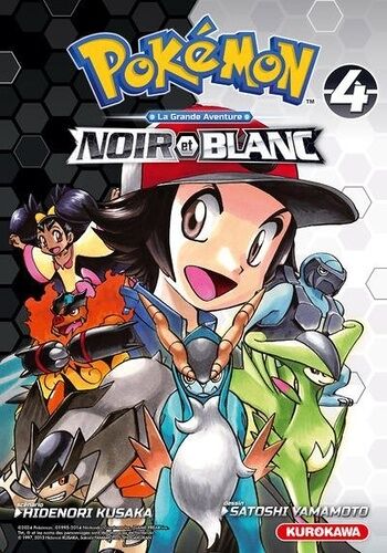 Pokémon - La Grande Aventure - Noir Et Blanc - Double - Tome 4
