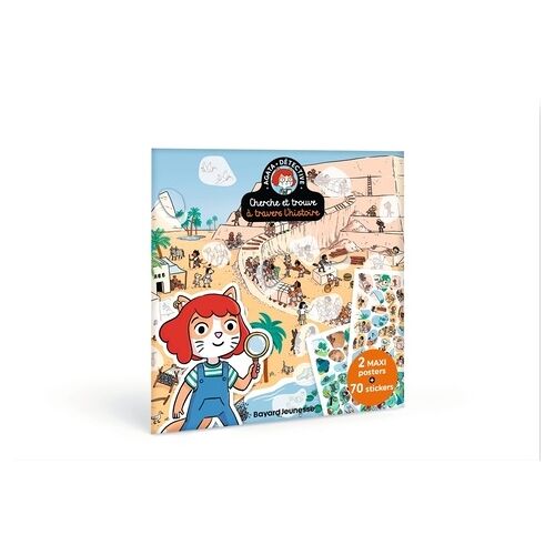 Agata Posters - Histoire - Cherche &amp- Trouve - 2 Posters Et 70 Stickers