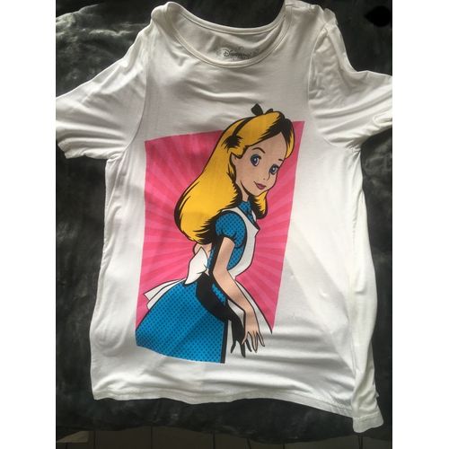 Tee Shirt Sexy Femme Disney Alice Au Pays Des Merveilles Taille S Disneyland Paris