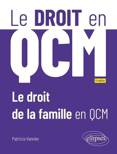 Le Droit De La Famille En Qcm