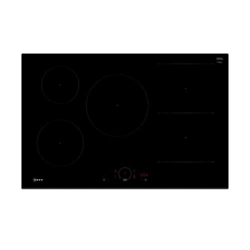 Neff - Plaque de cuisson à induction 80cm 5 foyers 7400w T58FHW1L0