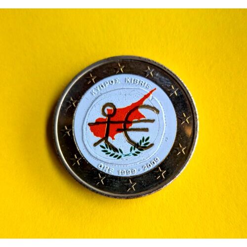 Chypre 2009 - E M U - 2 Euros Commemorative Couleur Colored