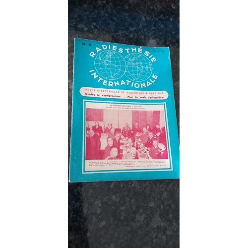 Radiesthésie Internationale N°5 De 1954.