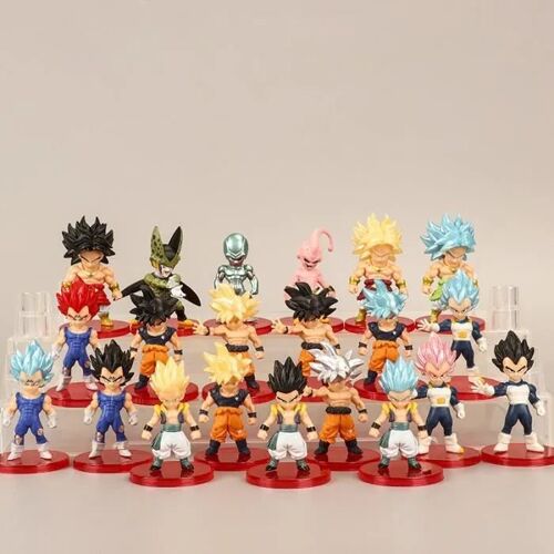 Figurine Dragon Ball Z - Son Goku Vegetto Vegeta Freeza Frieza Migatte Buu Cellule - 21 pcs / lot