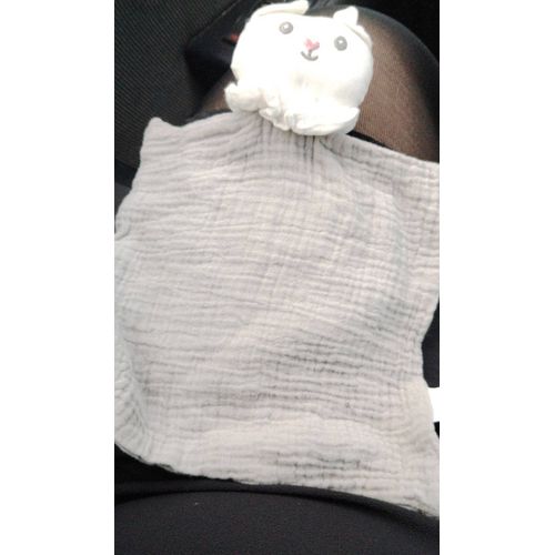 Doudou chat Mathilde m gris