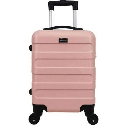 TROLLEY ADC Valise Cabine 40x30x20cm - Compatible Ryanair | Roues amovibles | légère | Bagage cabine underseat | 20 Litres (Orange)