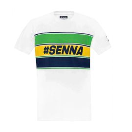 T-Shirt - Blanc, Ayrton Senna Hashtag, Formule 1