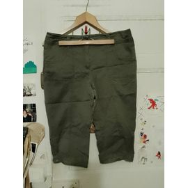 Pantacourt Kaki 42 Xl Camaïeu.