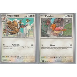 Cartes Pokémon - Rapasdepic 103/132 Et Piafabec 102/132 - Méga-Evolution