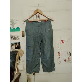 Pantacourt Bleu Clair Ample 36 S Banana Moon.