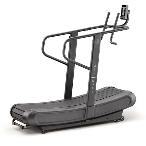 Tapis De Course Incurvé - Half Human - Modèle Curve - Non Motorisé - Pliable - Noir