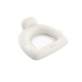Fauteuil de piscine pastel Blanc - Intex