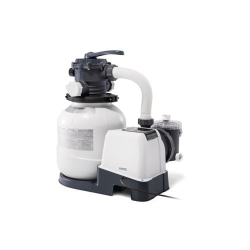 Groupe de filtration à sable SX2100 PLUS 6 m³/h pour piscine jusqu'à 36 m³ - Intex