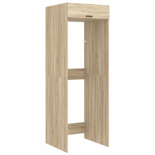 vidaXL Armoire pour machine à laver 2 pcs Sonoma 67,5 x 68 x 200 cm