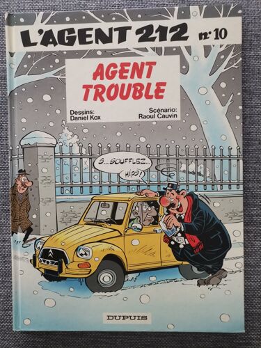 Bd L’Agent 212 No 10 Agent Trouble Par Kox Et Cauvin Dupuis