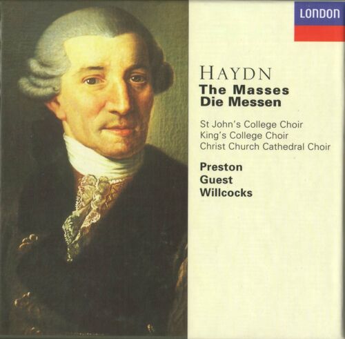 Joseph Haydn : The Masses = Die Messen = Intégrale Des Messes, Par Preston, Guest Et Willcocks
