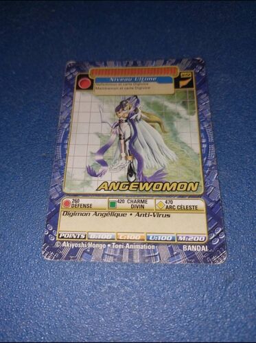 Angewomon Jd 152 Carte Card Digimon