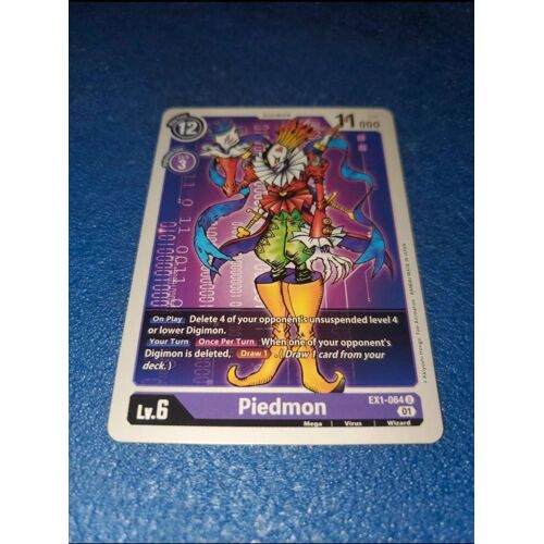 Piedmon Ex1 064 Carte Card Digimon Game