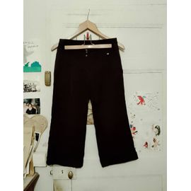 Pantacourt Marron 34 Xs Lulu Castagnette.