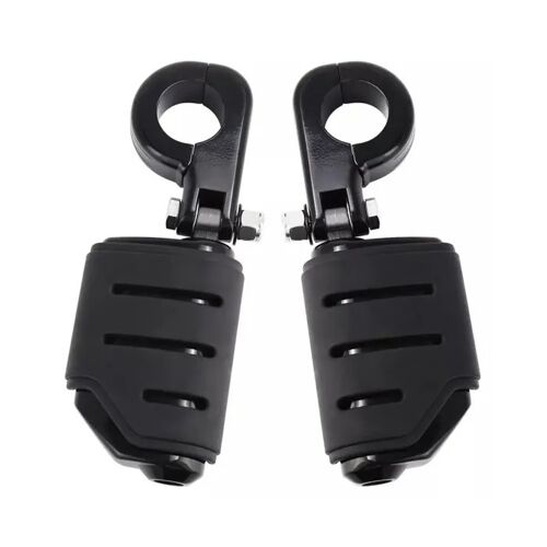 Repose Pieds Parte Carter + Support Sf6 Moto Noir