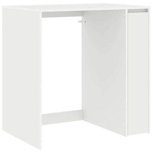 vidaXL Armoire pour machine à laver avec porte Blanc 87 x 60 x 69 cm
