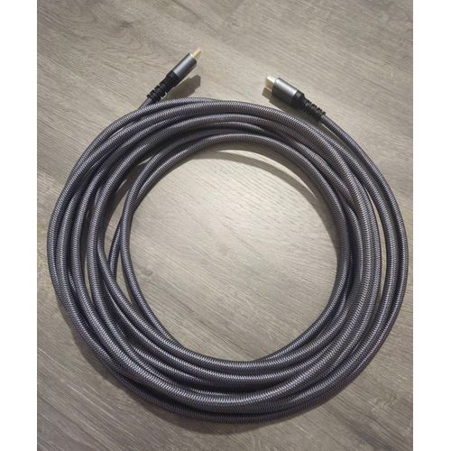 Snowkids 8K Câble HDMI 2.1 7,5M, Ultra Haut Débit 48Gbps 8K@60Hz 4K@120Hz Cordon HDMI, HDR10+ ARC eARC HDCP 2.2&amp;2.3 Compatible avec TV PC Monitor Projecteur PS-5 X-box