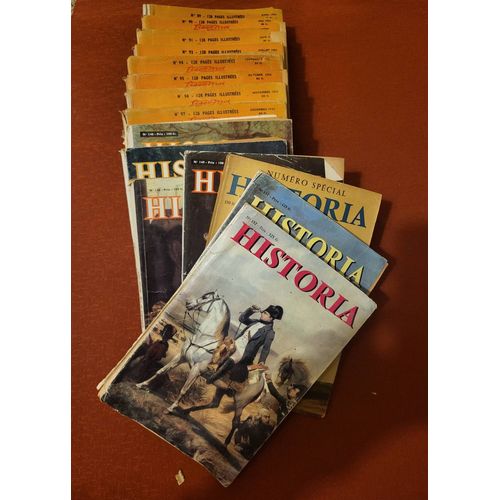 Historia - 17 Magazines De 1954 À 1959