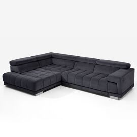 Canapé océan électrique BUT bleu nuit 