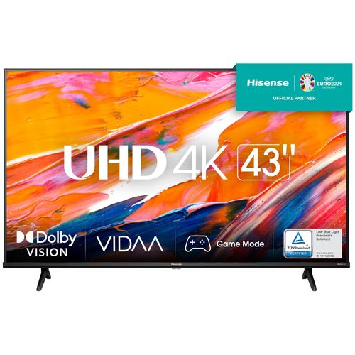 Hisense 43A6K 43" 4K Ultra HD Smart TV Wifi Noir 200 cd/m²